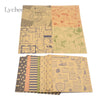 60 Sheets Vintage Origami Paper